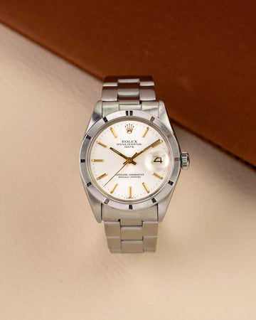 Rolex Date 1500 Silver