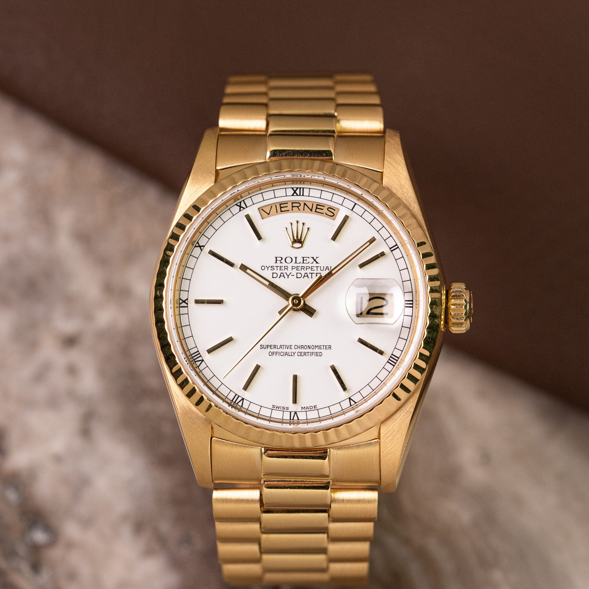 Rolex Day-Date 18038 White