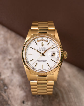 Rolex Day-Date 18038 White