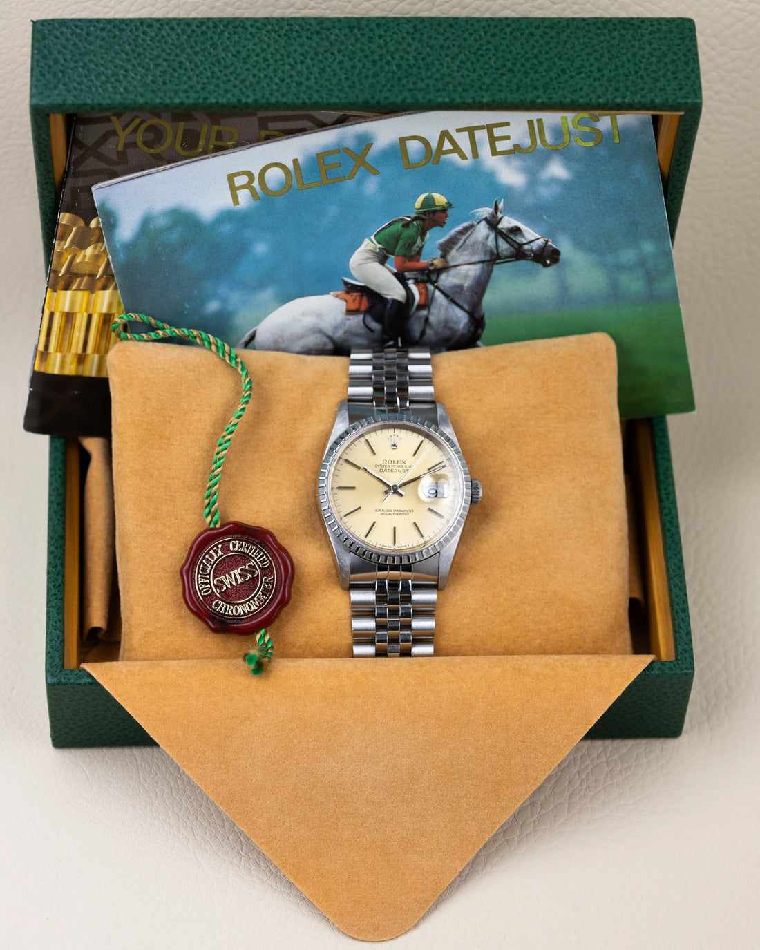 Rolex Datejust 16620 'Eggshell'
