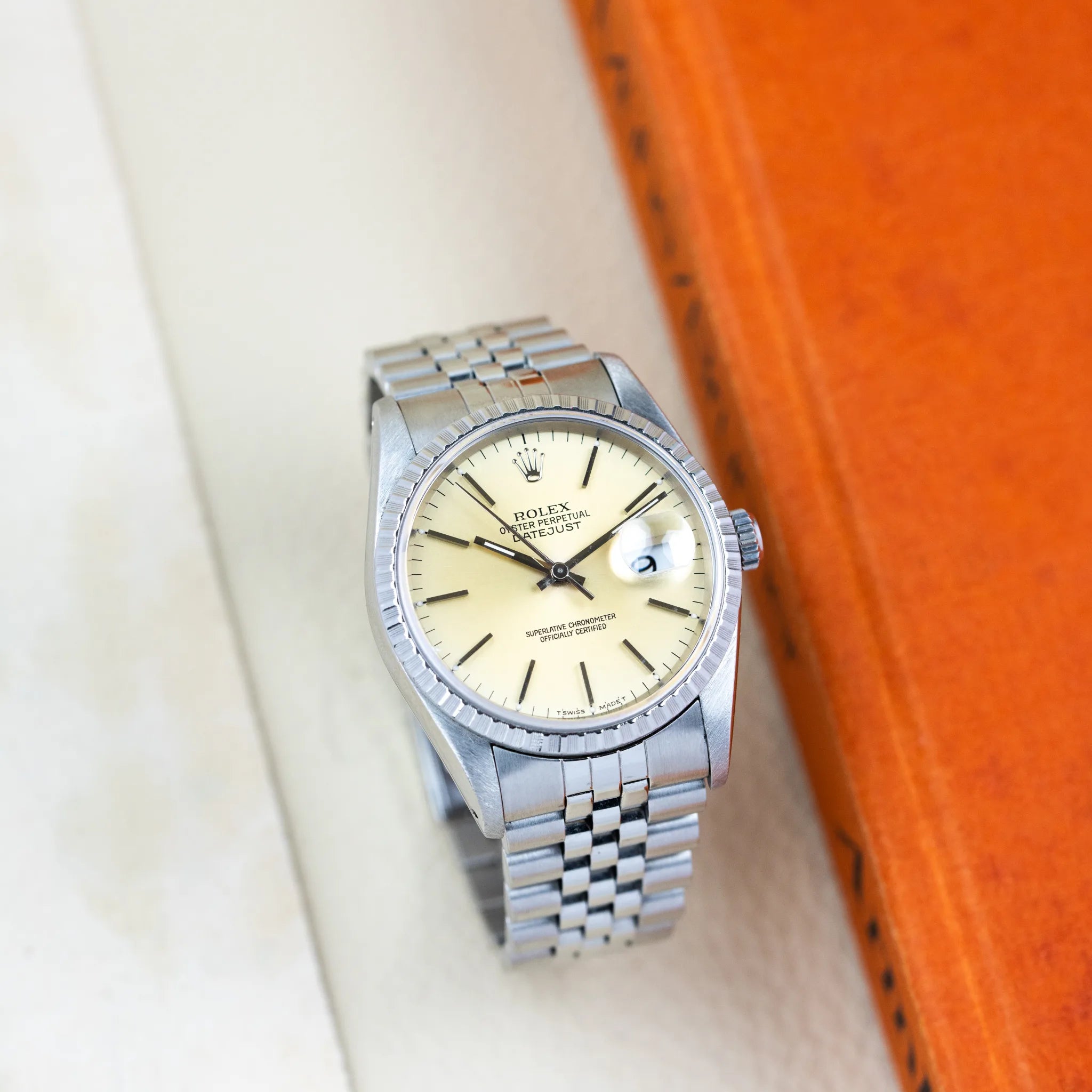 Rolex Datejust 16620 'Eggshell'