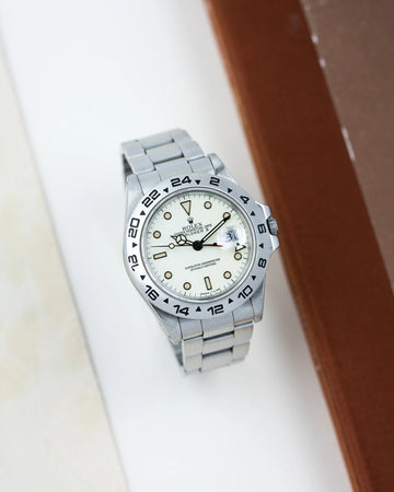Rolex Explorer II 16550 'Cream'
