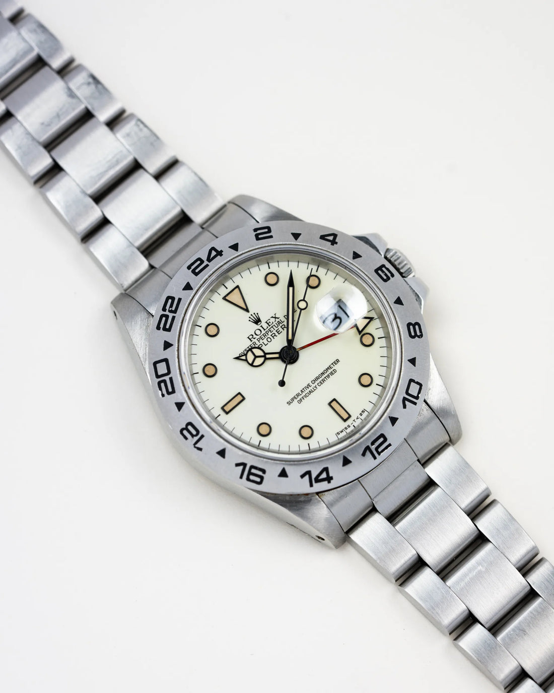 Rolex Explorer II 16550 'Cream'