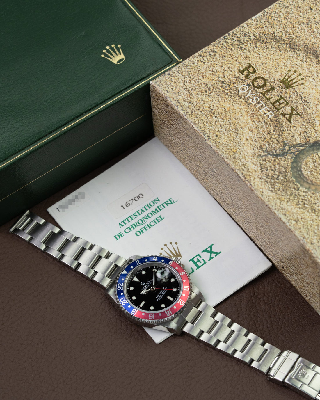 Rolex GMT-Master 16700 'Swiss Only' + Papers