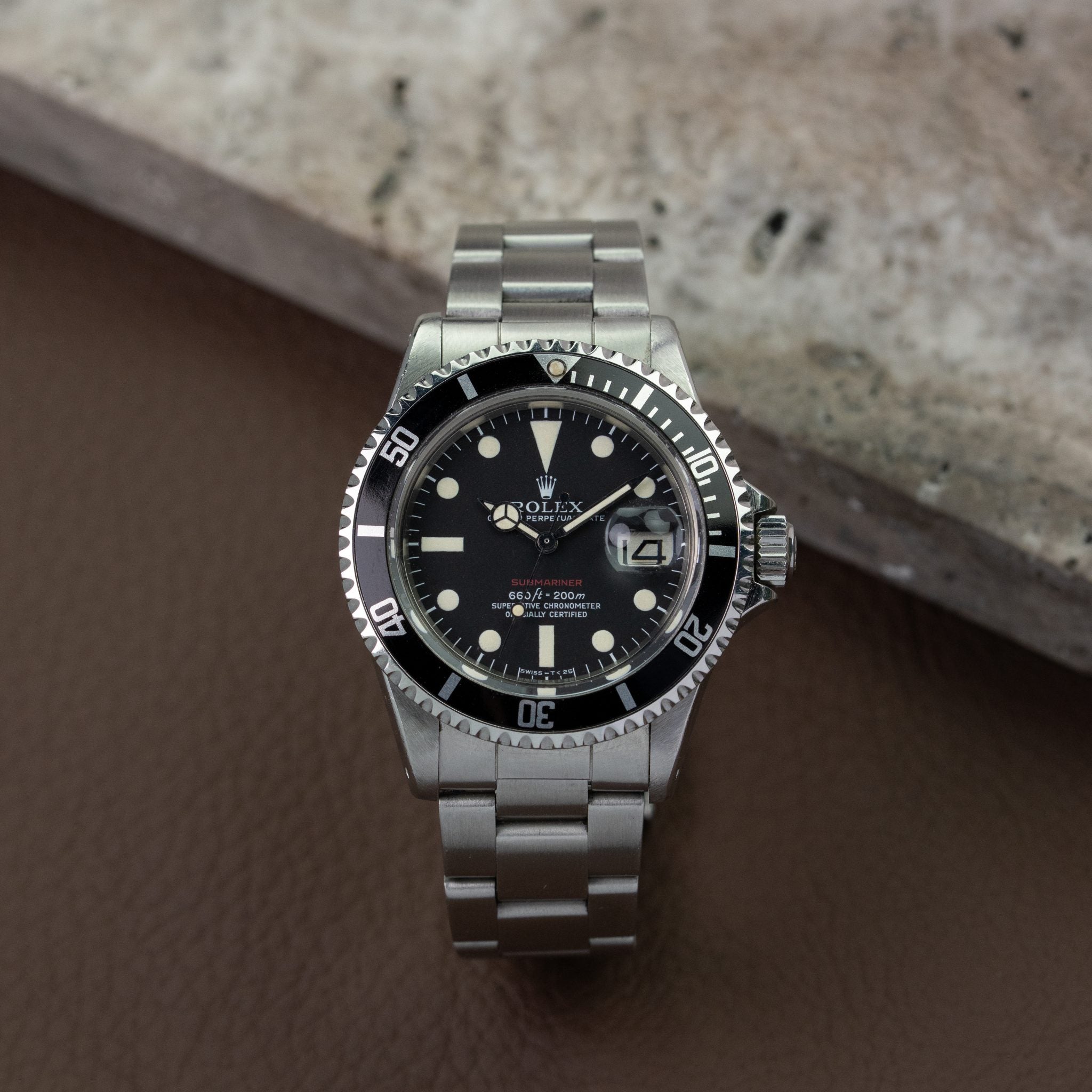 Rolex Submariner 1680 Single Red MK5