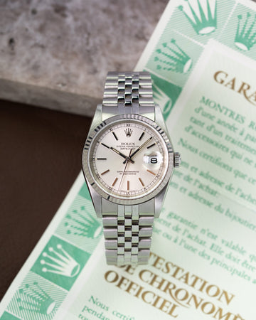 Rolex Datejust Ref.16234 Silver