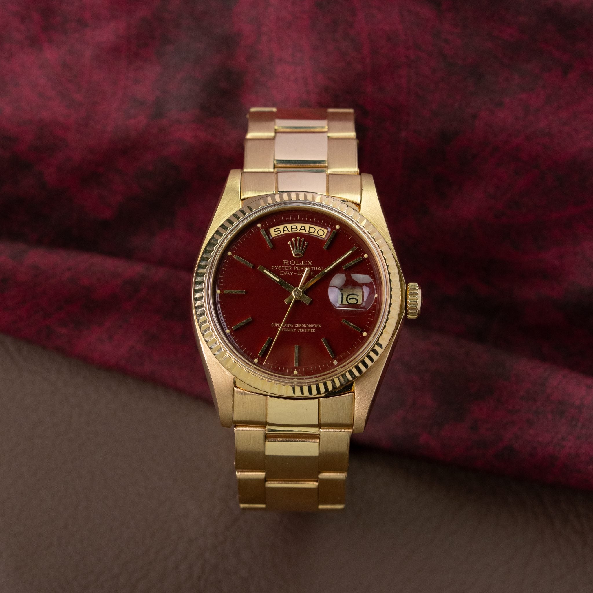 Rolex Day-Date Ref.1803 Oxblood Stella