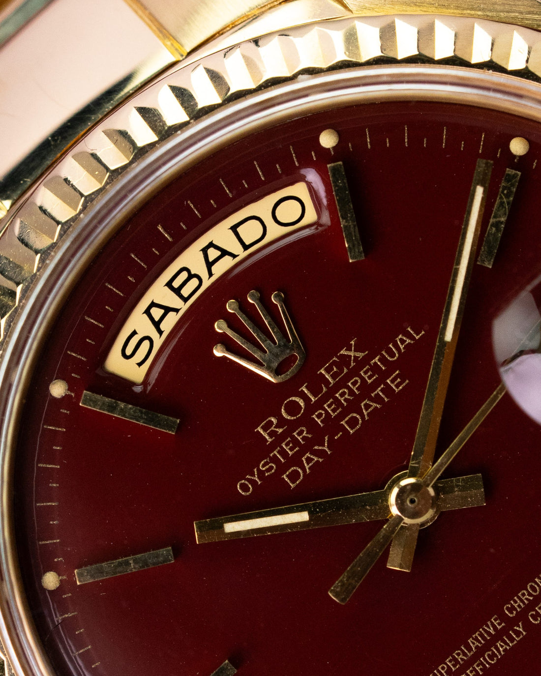 Rolex Day-Date Ref.1803 Oxblood Stella