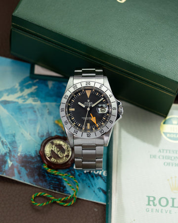 Rolex Explorer II 1655 MK1 'Freccione' Full-Set