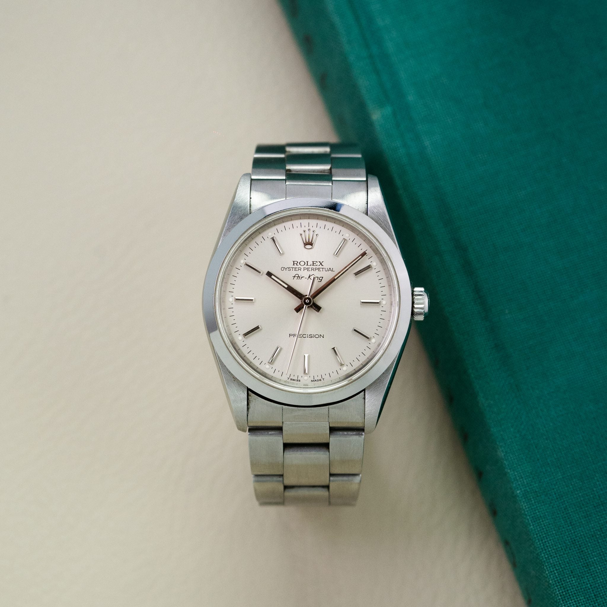 Rolex Air-King 14000 Silver