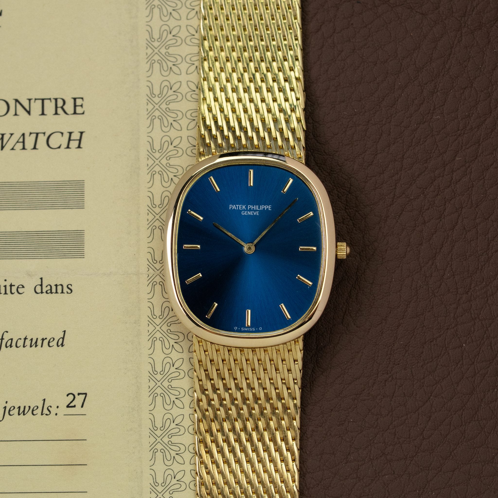 Patek Philippe Ellipse Jumbo 3938
