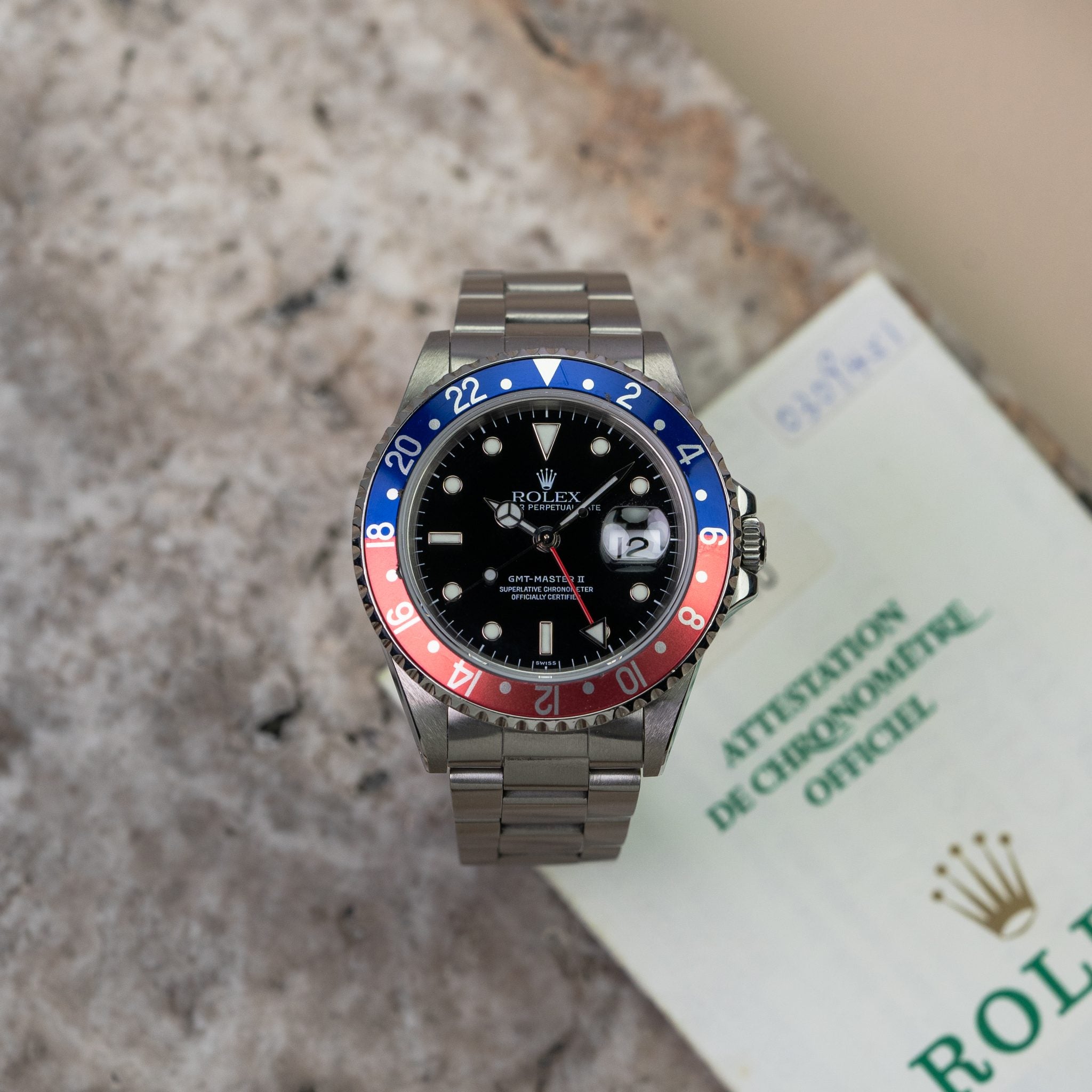 Rolex GMT-Master II 16710 Faded 'Pepsi'