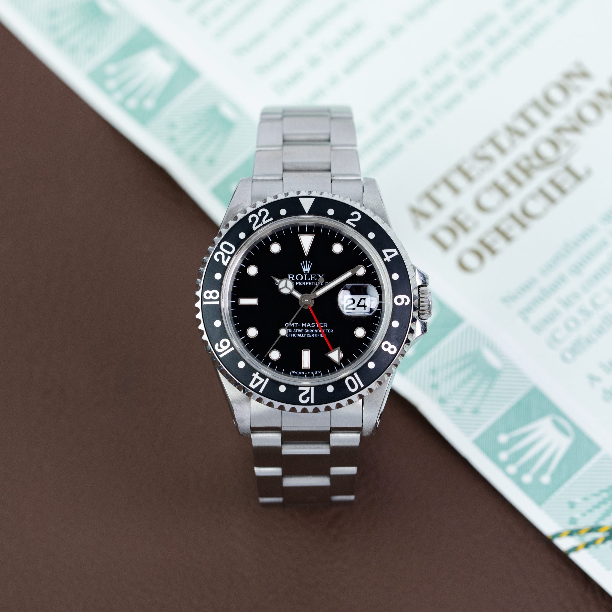 Rolex GMT-Master 16700 Faded Black