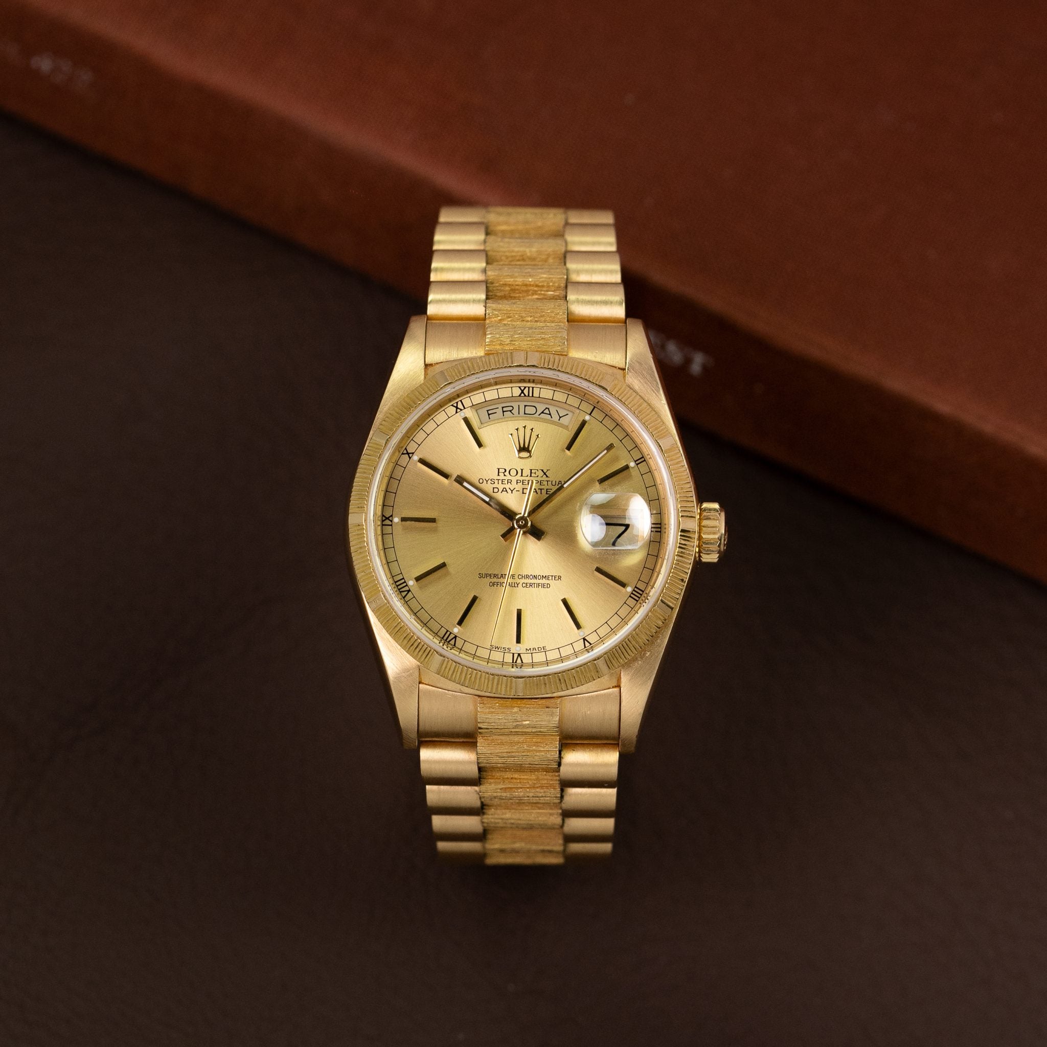 Rolex Day-Date 18078 Bark-Finish
