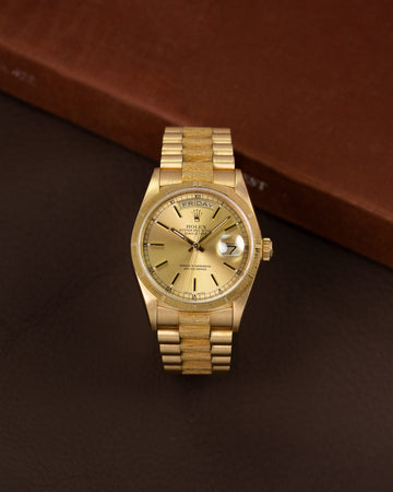 Rolex Day-Date 18078 Bark-Finish