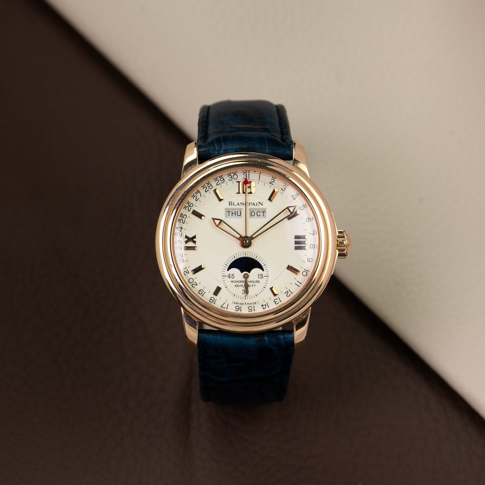 Blancpain Leman Moonphase Triple Date
