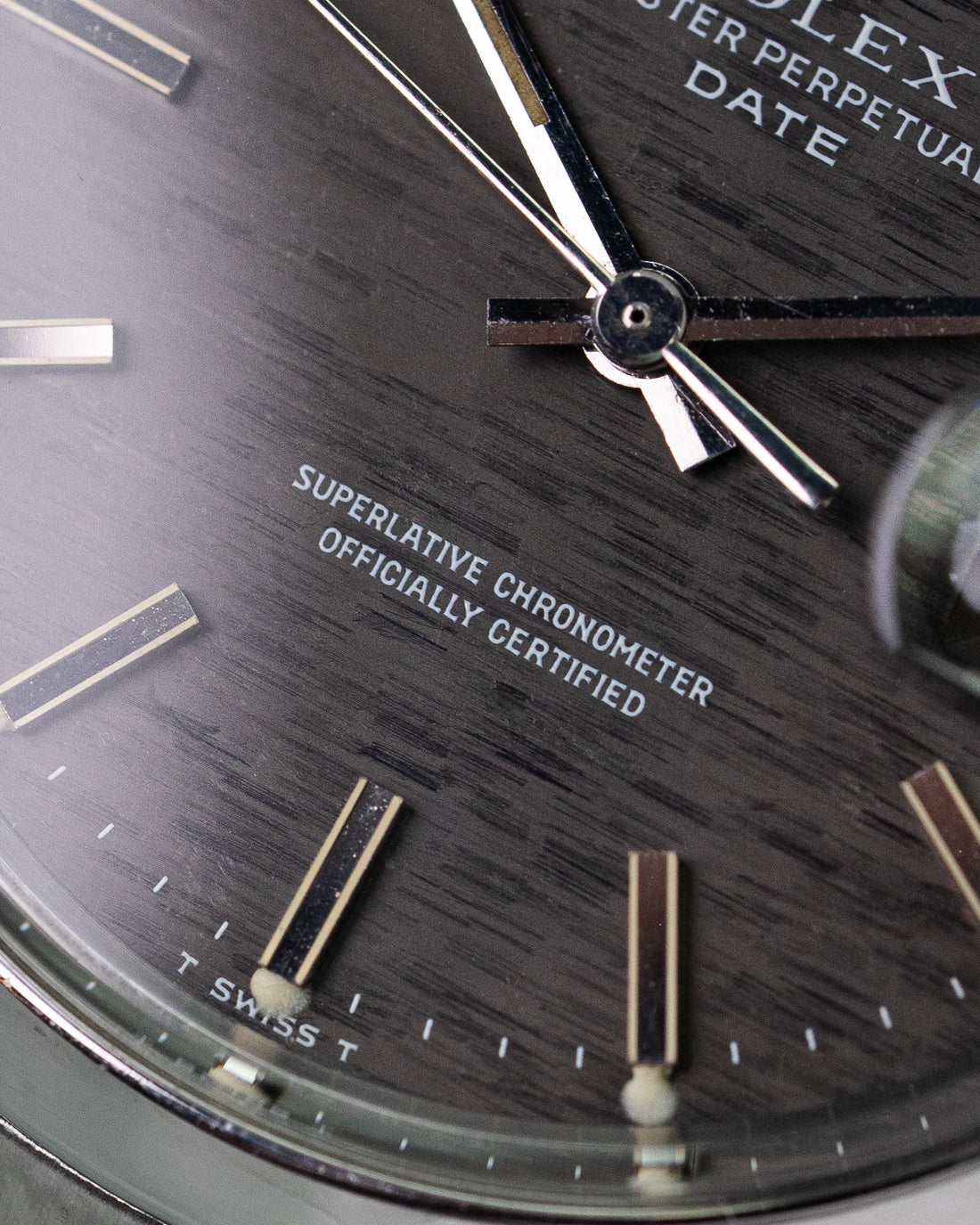Rolex Oyster Perpetual Date 1500 'Grey Shantung'