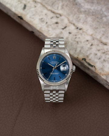 Rolex Datejust 16234 Blue Dial