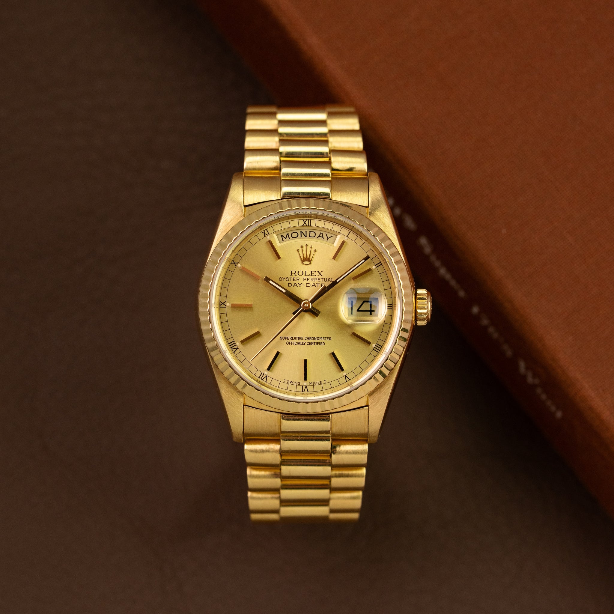 Rolex Day-Date 18238 Champagne