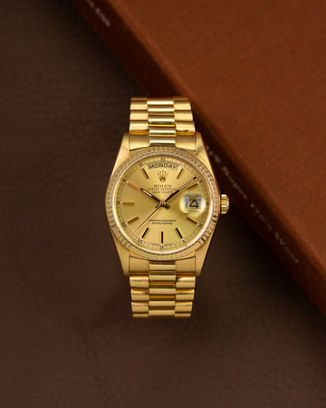 Rolex Day-Date 18238 Champagne