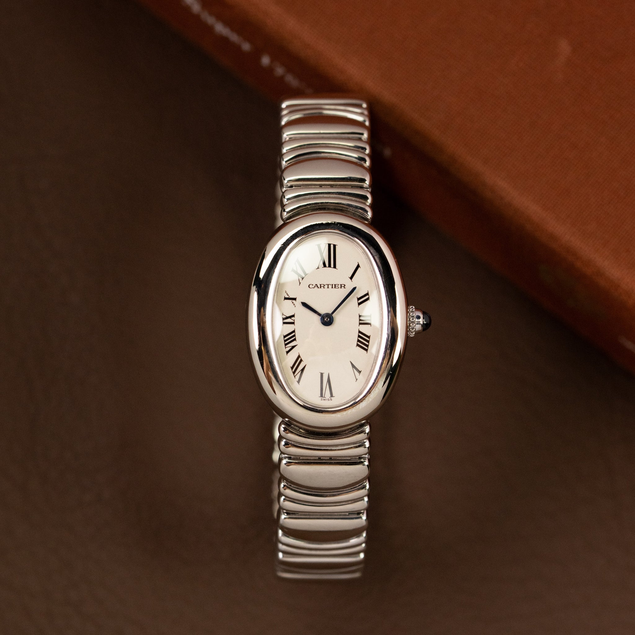 Cartier Baignoire Ref.1955 White Gold