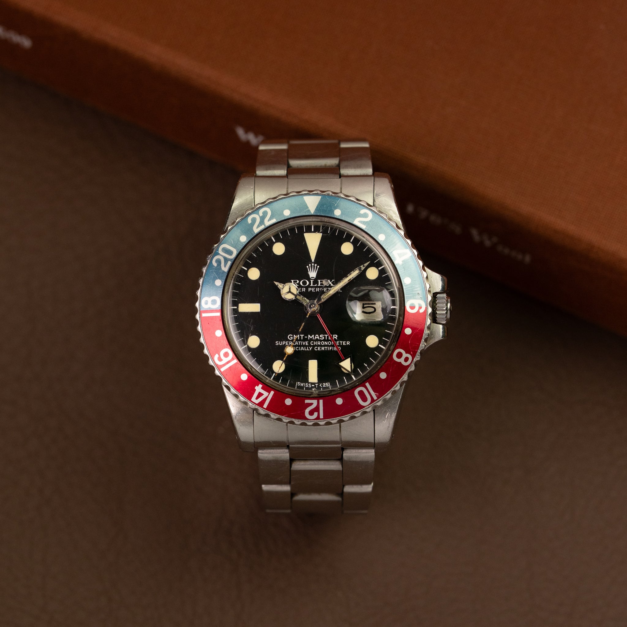 Rolex GMT-Master Ref. 1675 Pepsi Full-Set