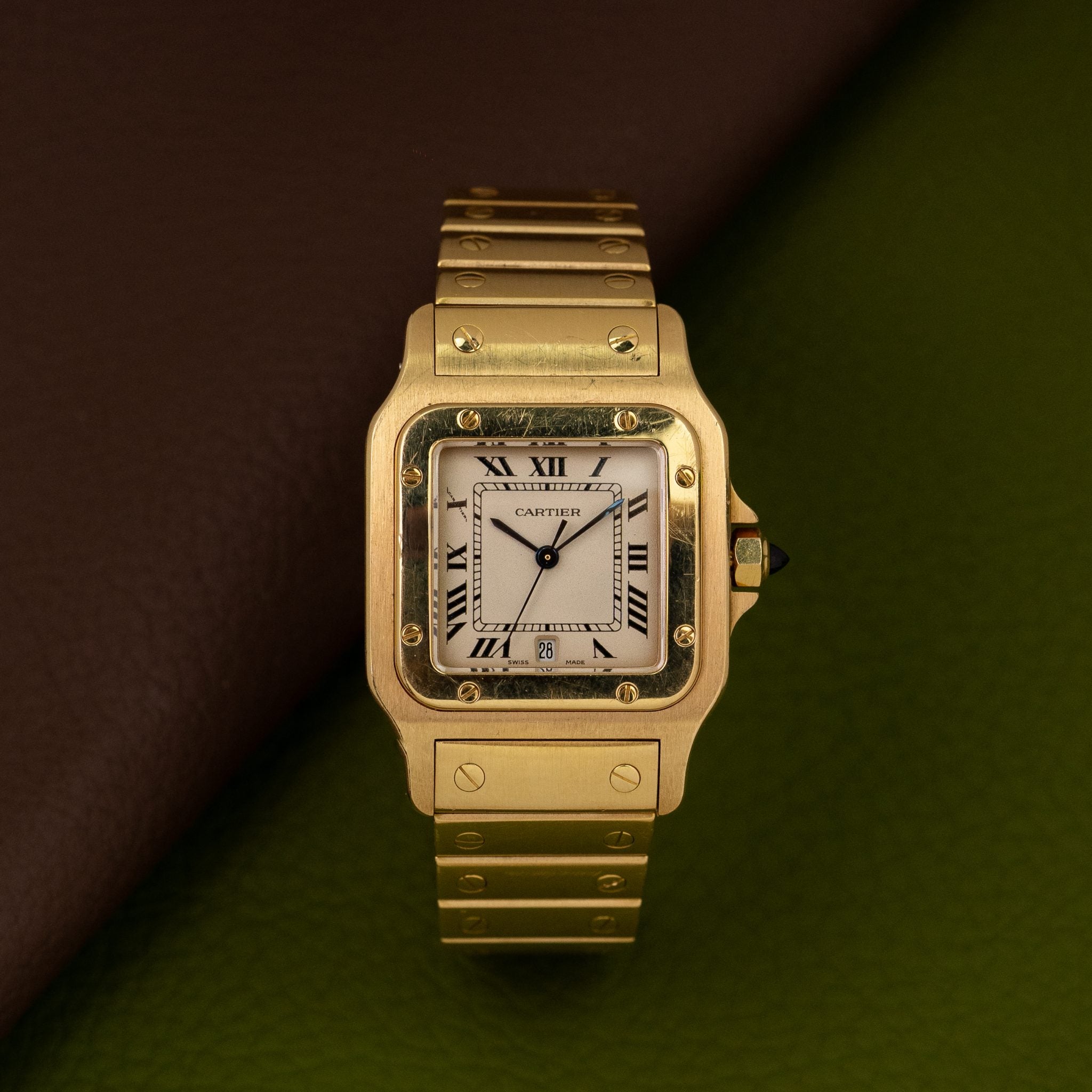 Cartier Santos Galbée 'Gold'