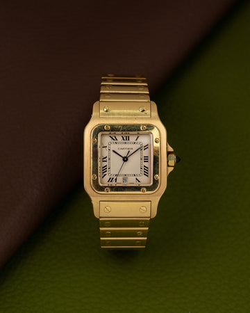 Cartier Santos Galbée 'Gold'