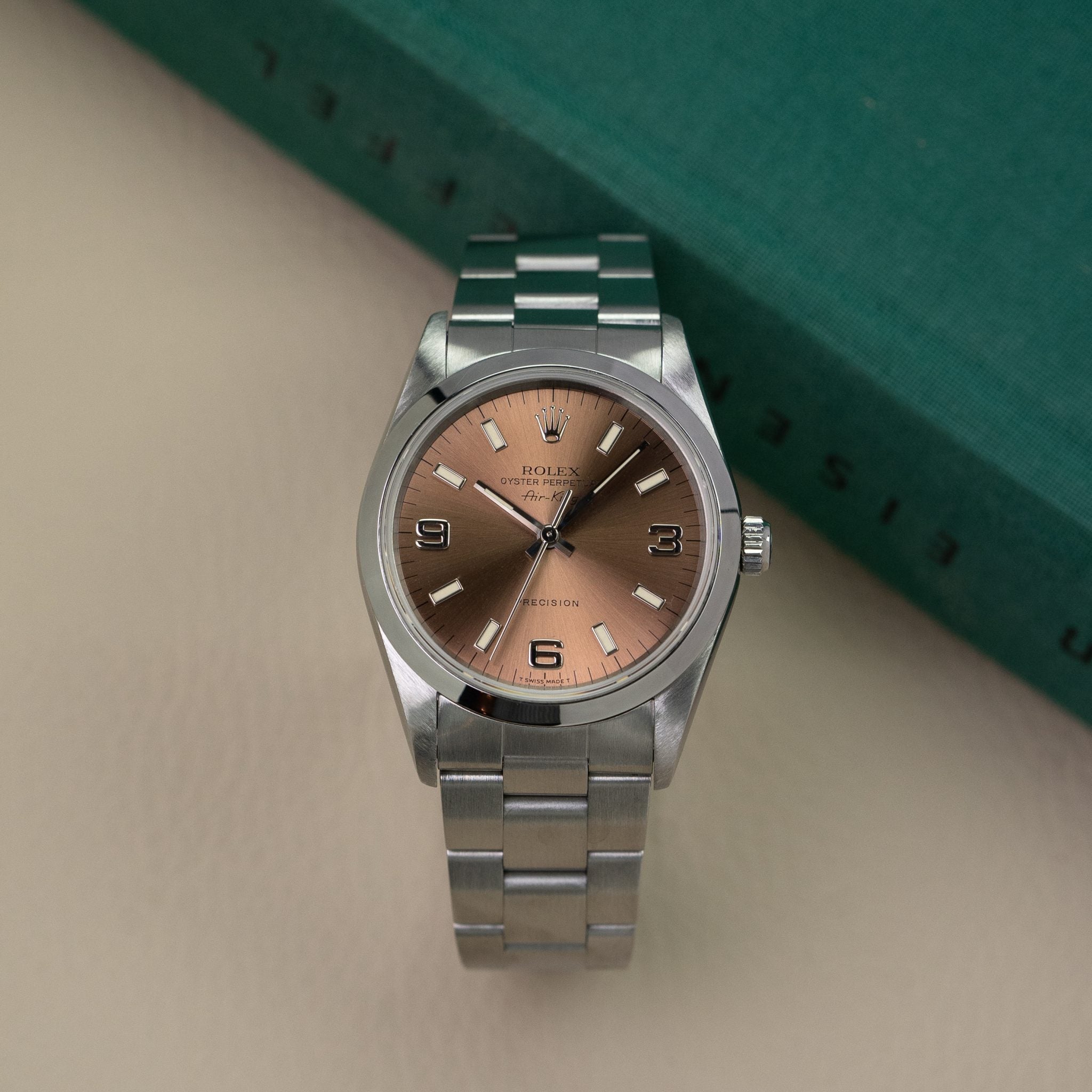 Rolex Air-King 14000 Pink/Bronze