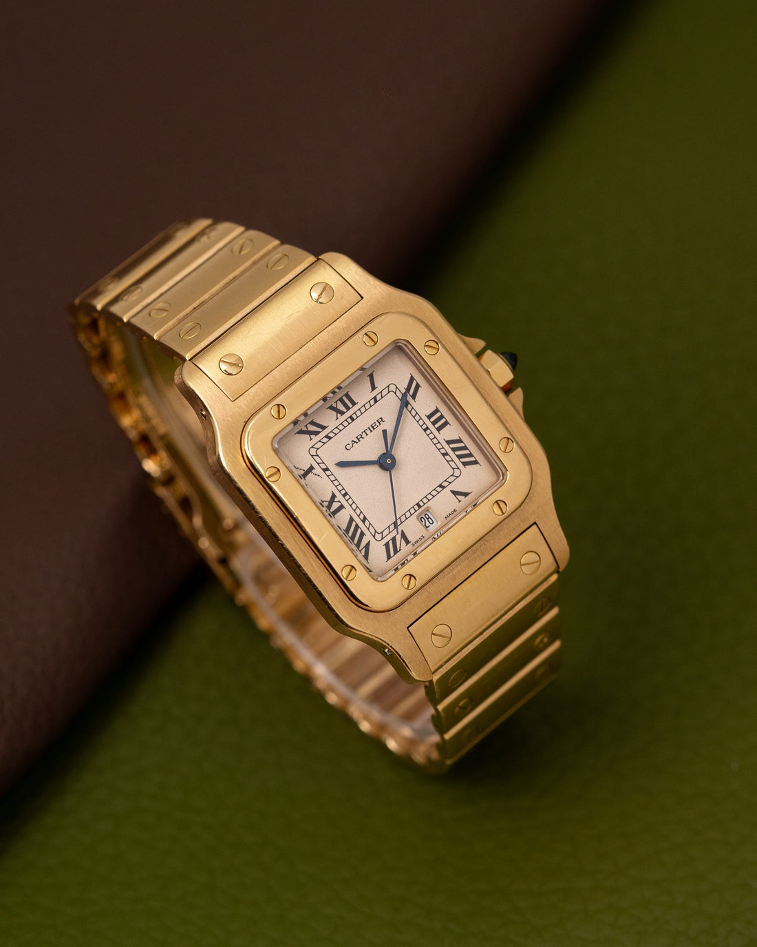 Cartier Santos Galbée 'Gold'