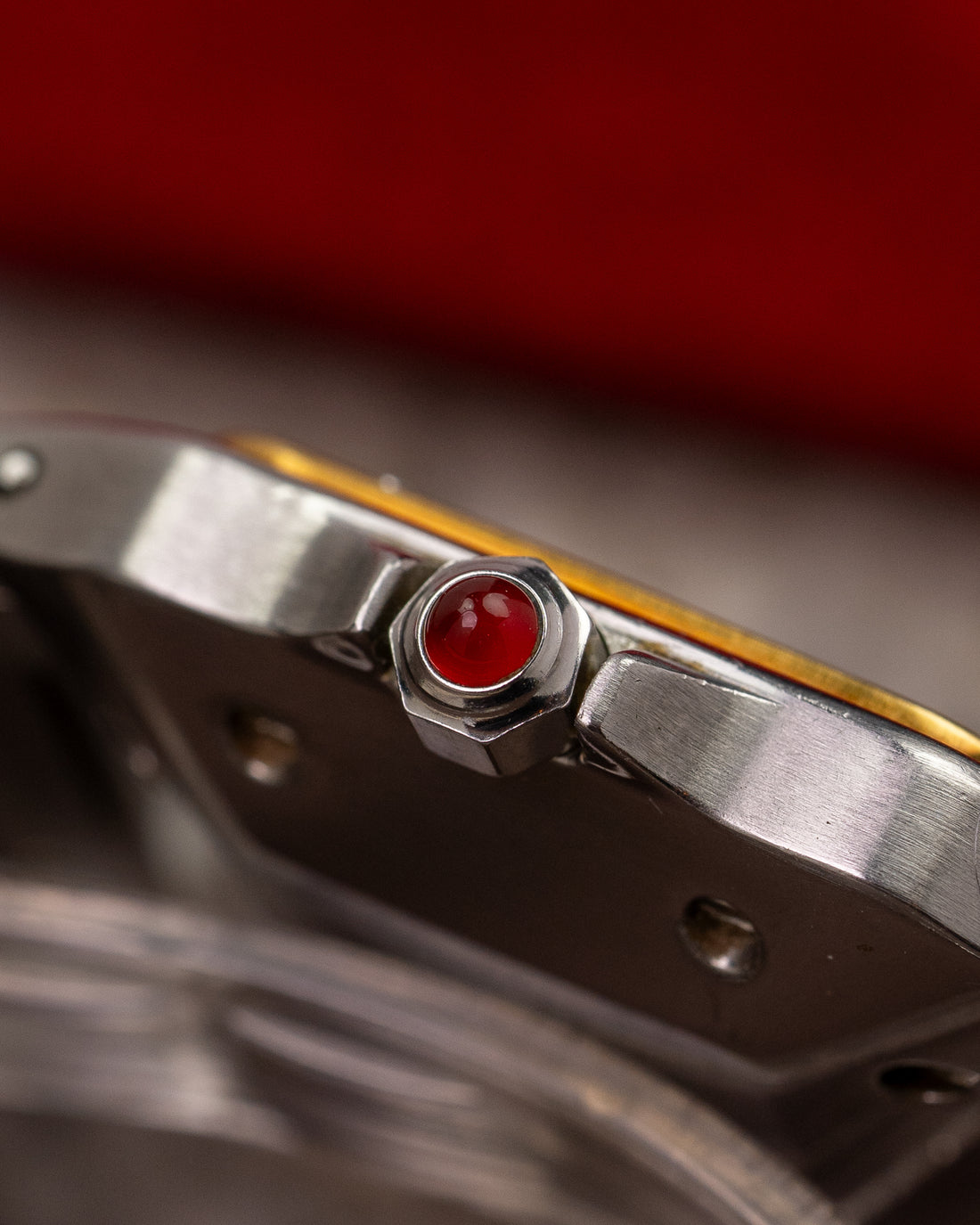 Cartier Santos 2961 Burgundy