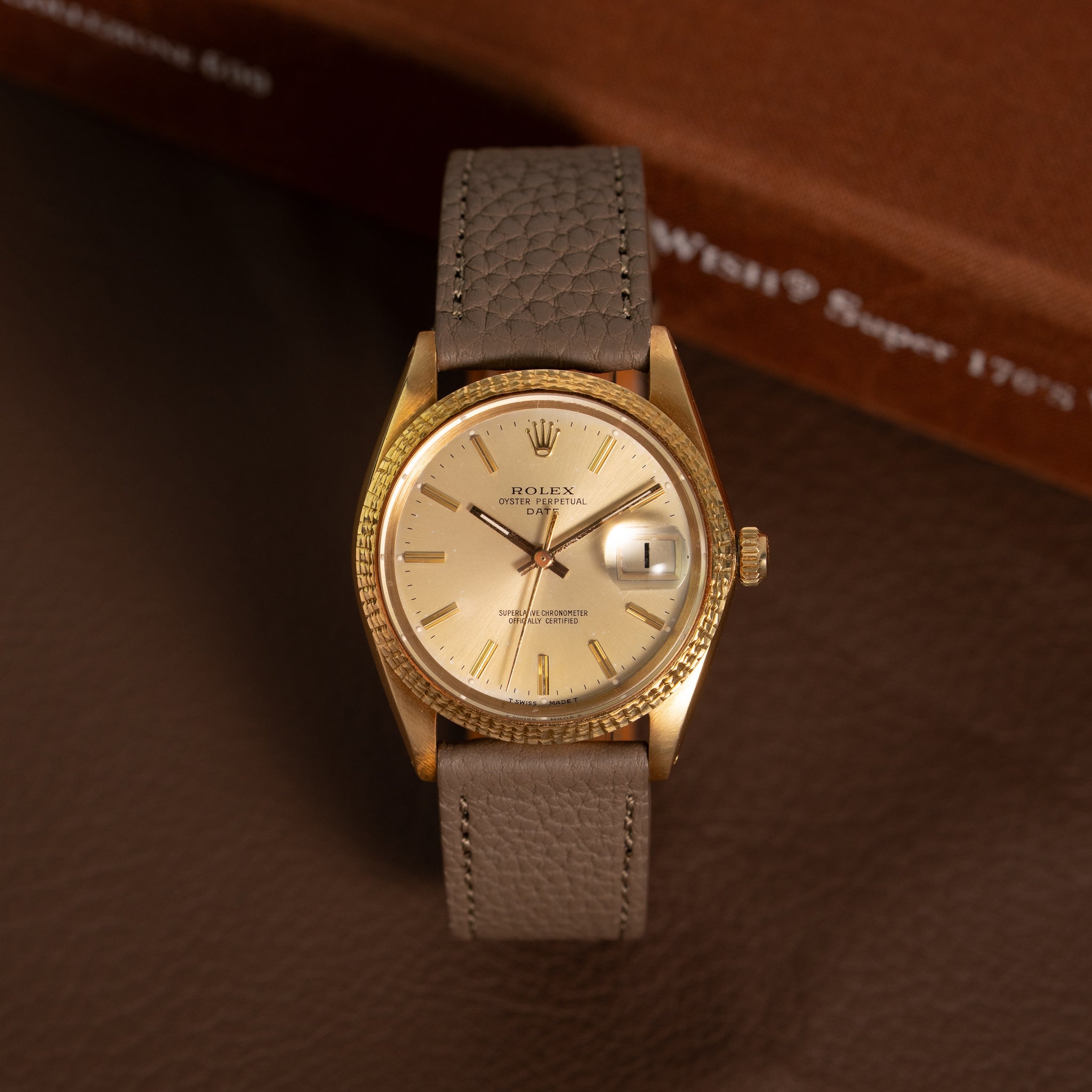 Rolex Date Ref. 1508 Brick Bezel