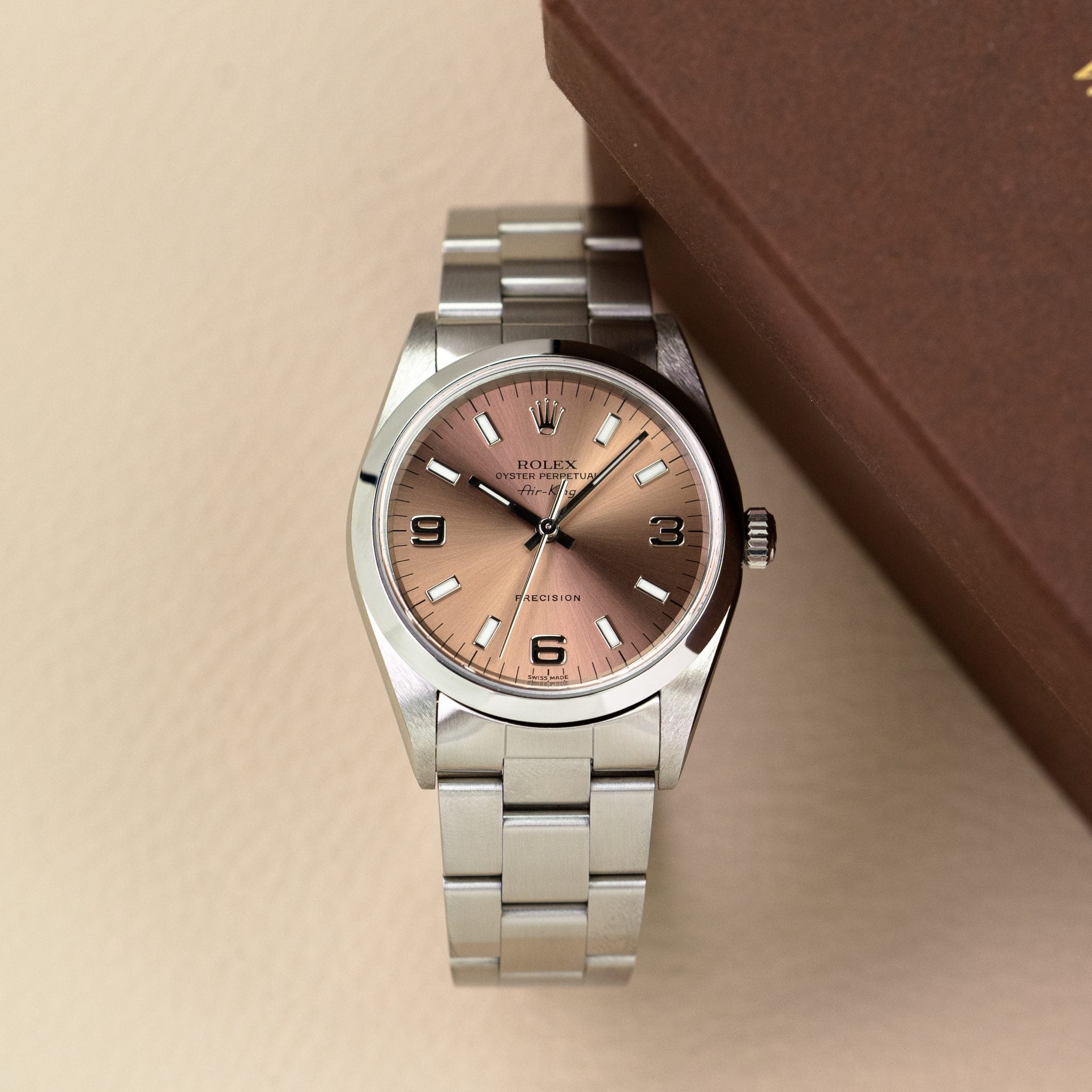 Rolex Air-King 14000 'Salmon'