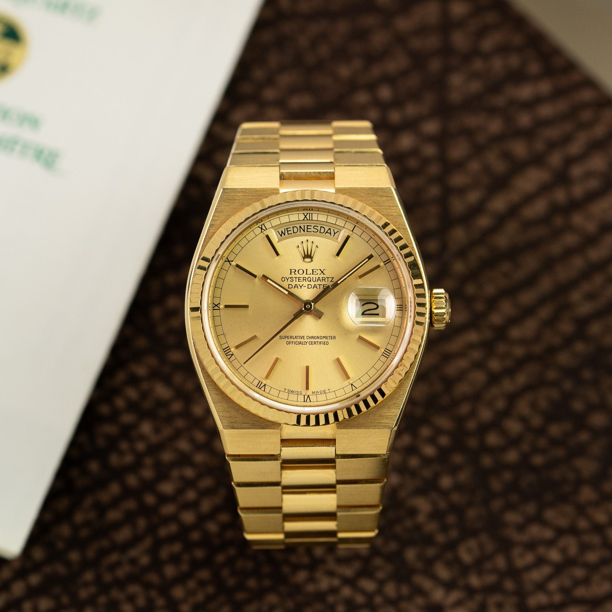 Rolex Day-Date Oyster Quartz 19018