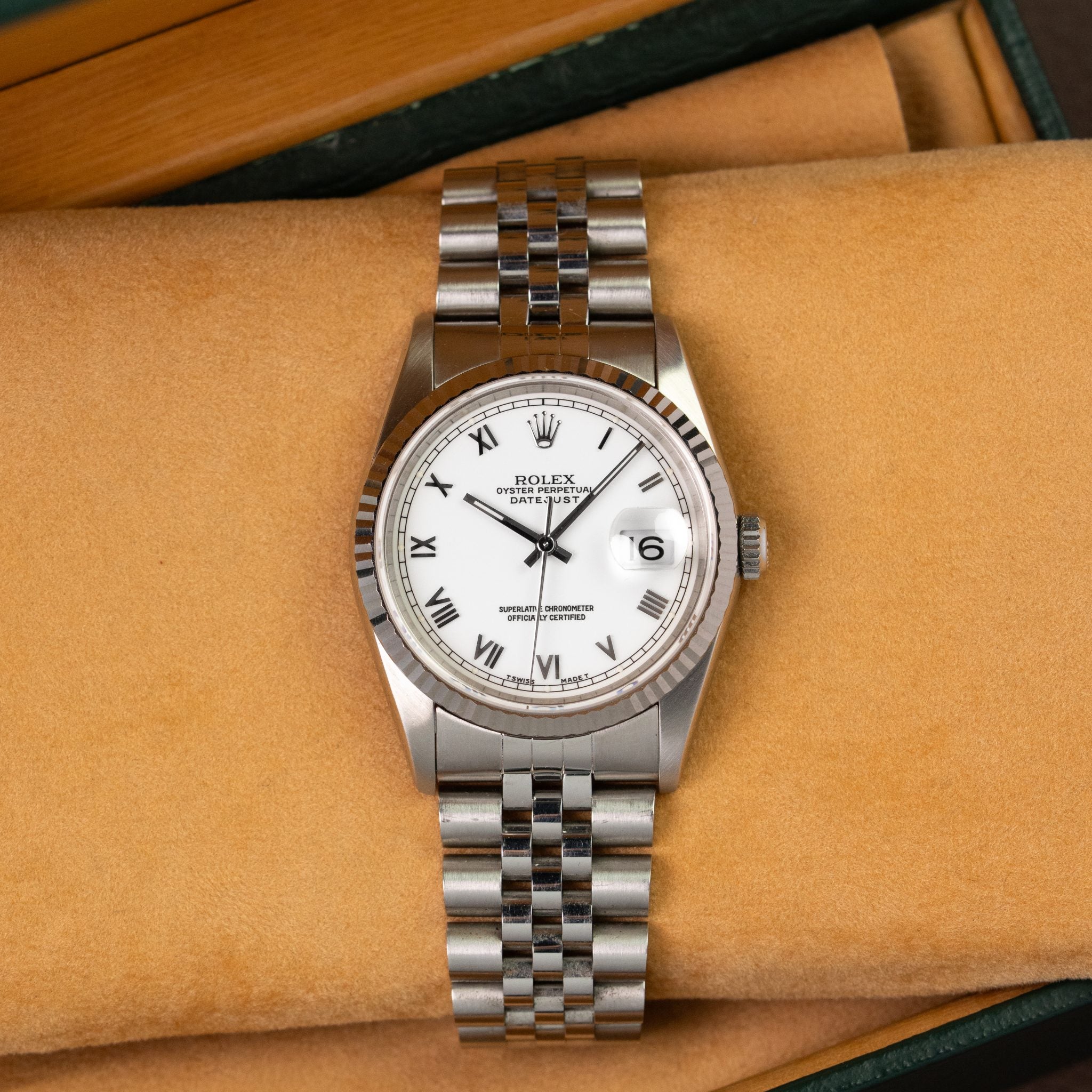 Rolex Datejust Ref.16234 White Dial