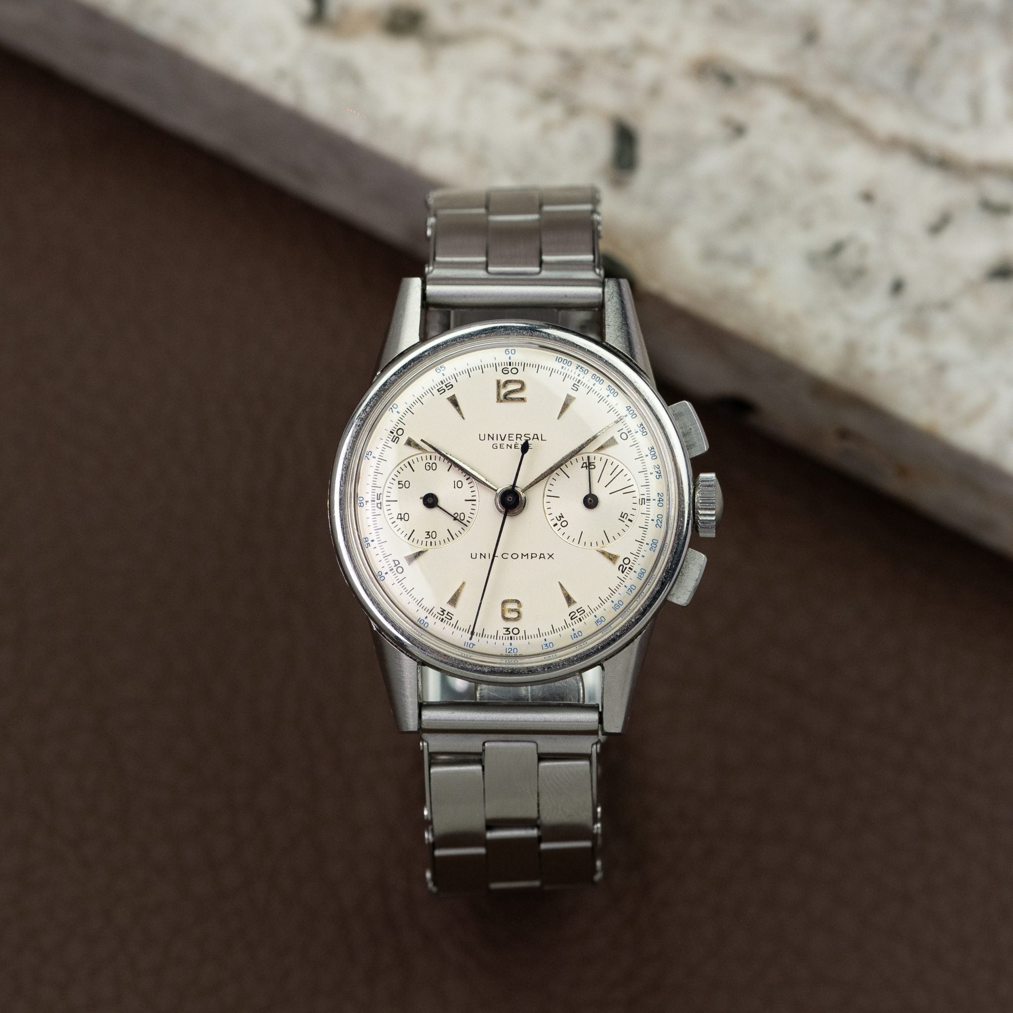 Universal Genève Unicompax Steel Chronograph