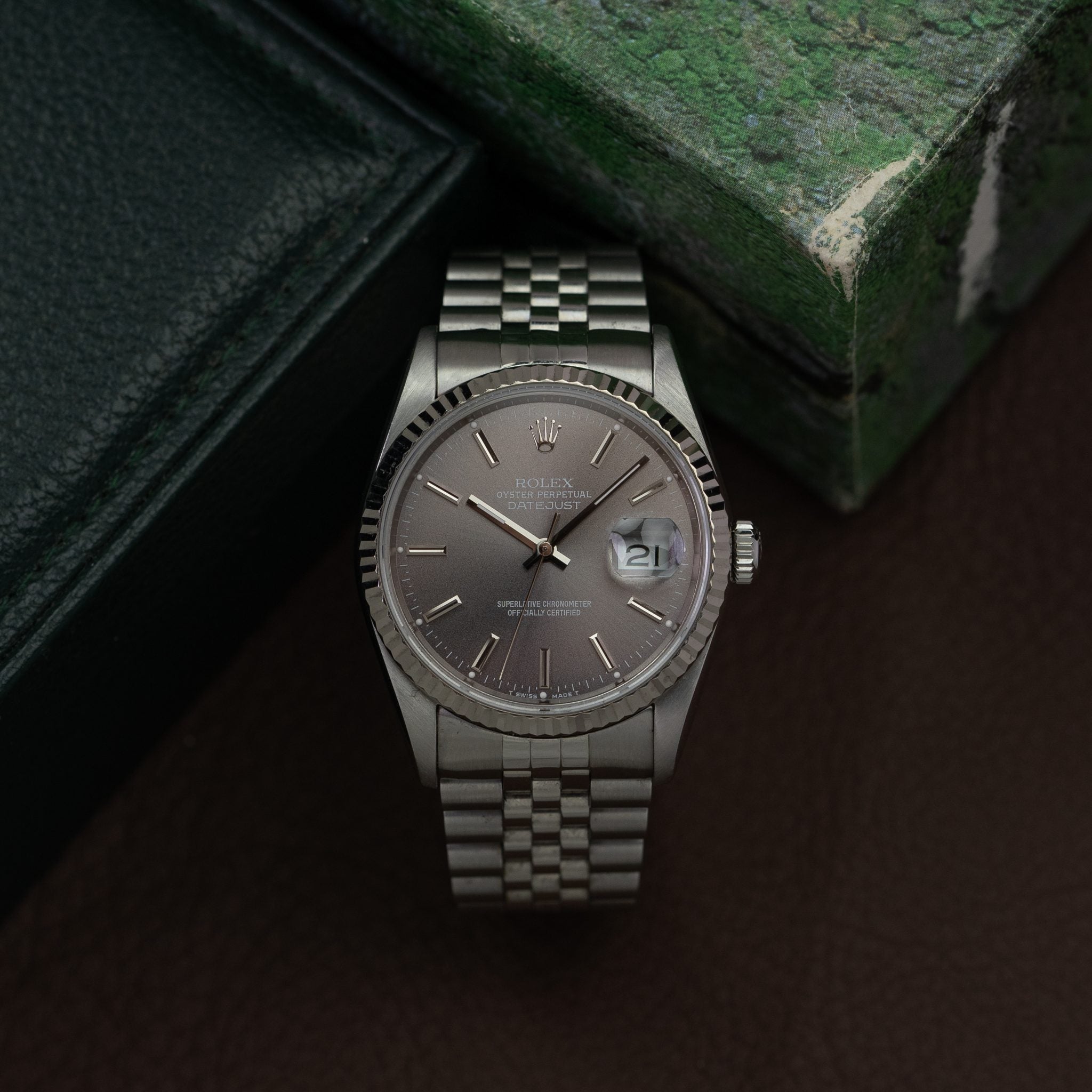 Rolex Datejust 16234 Grey Dial