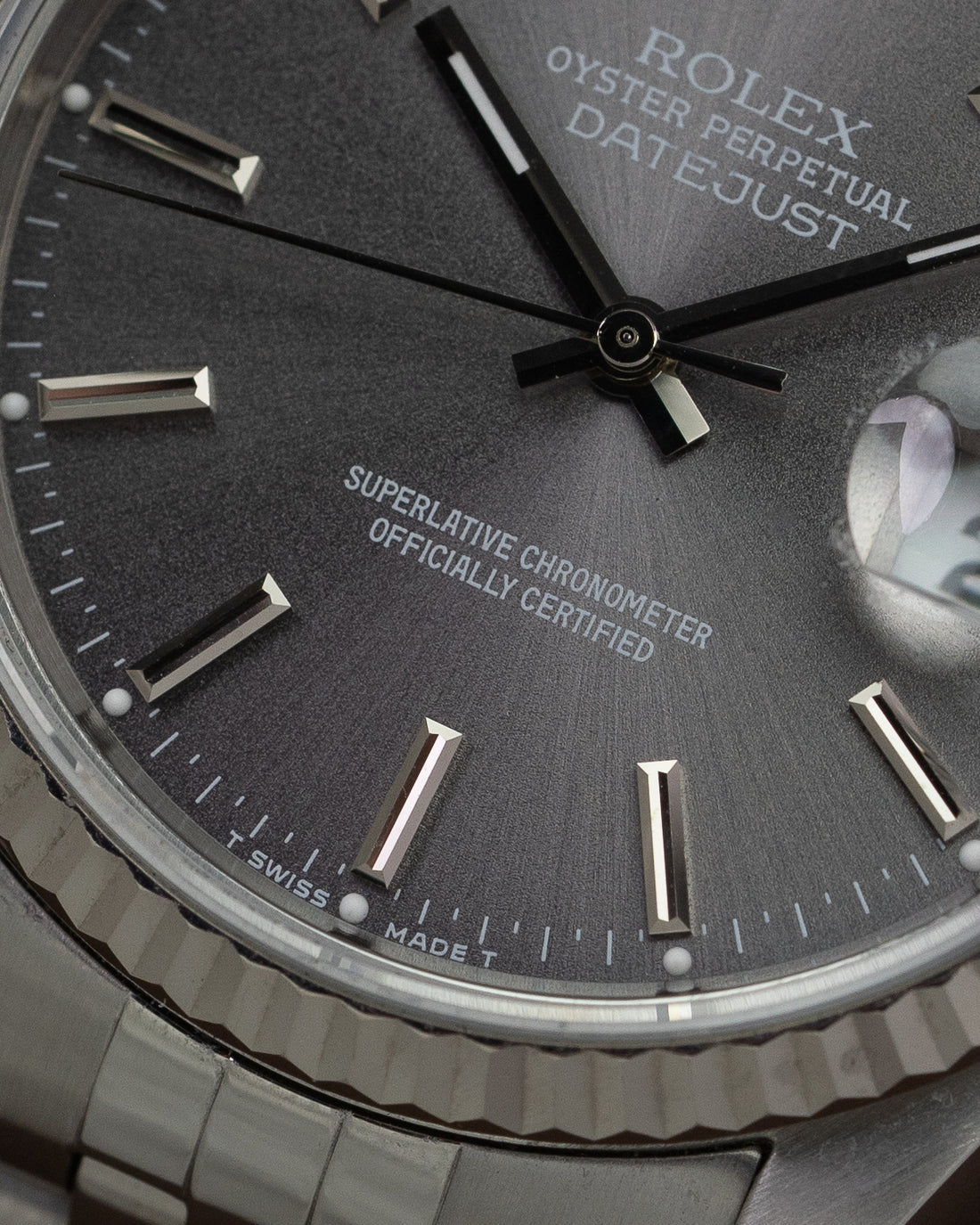 Rolex Datejust 16234 Grey Dial