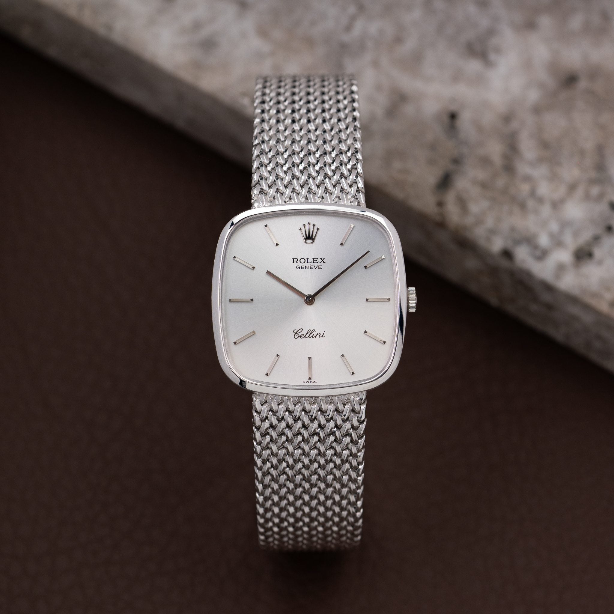 Rolex Cellini 4311 'Square' White Gold