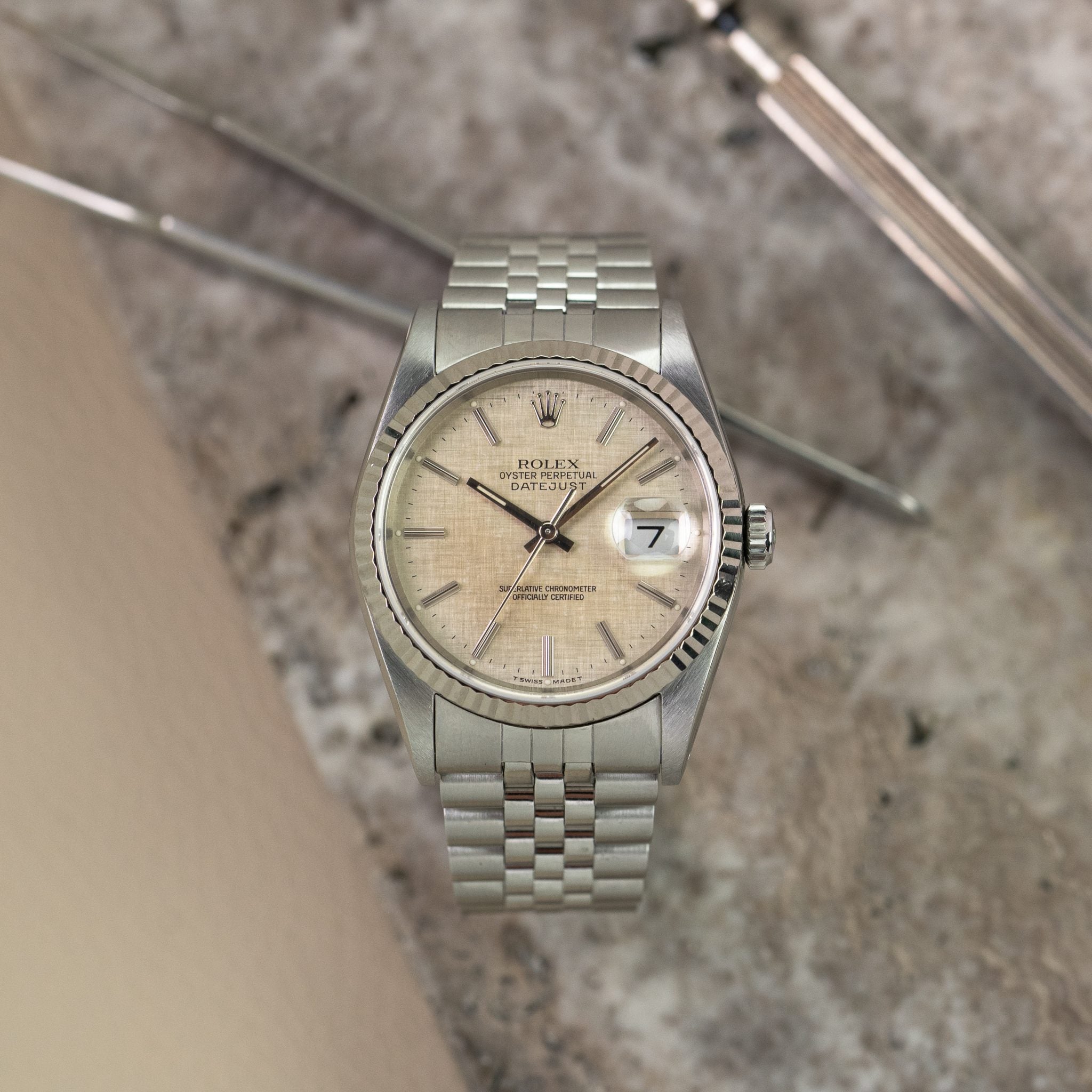 Rolex Datejust 16234 'Linen'