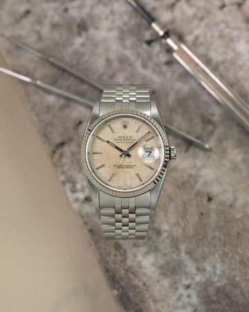 Rolex Datejust 16234 'Linen'