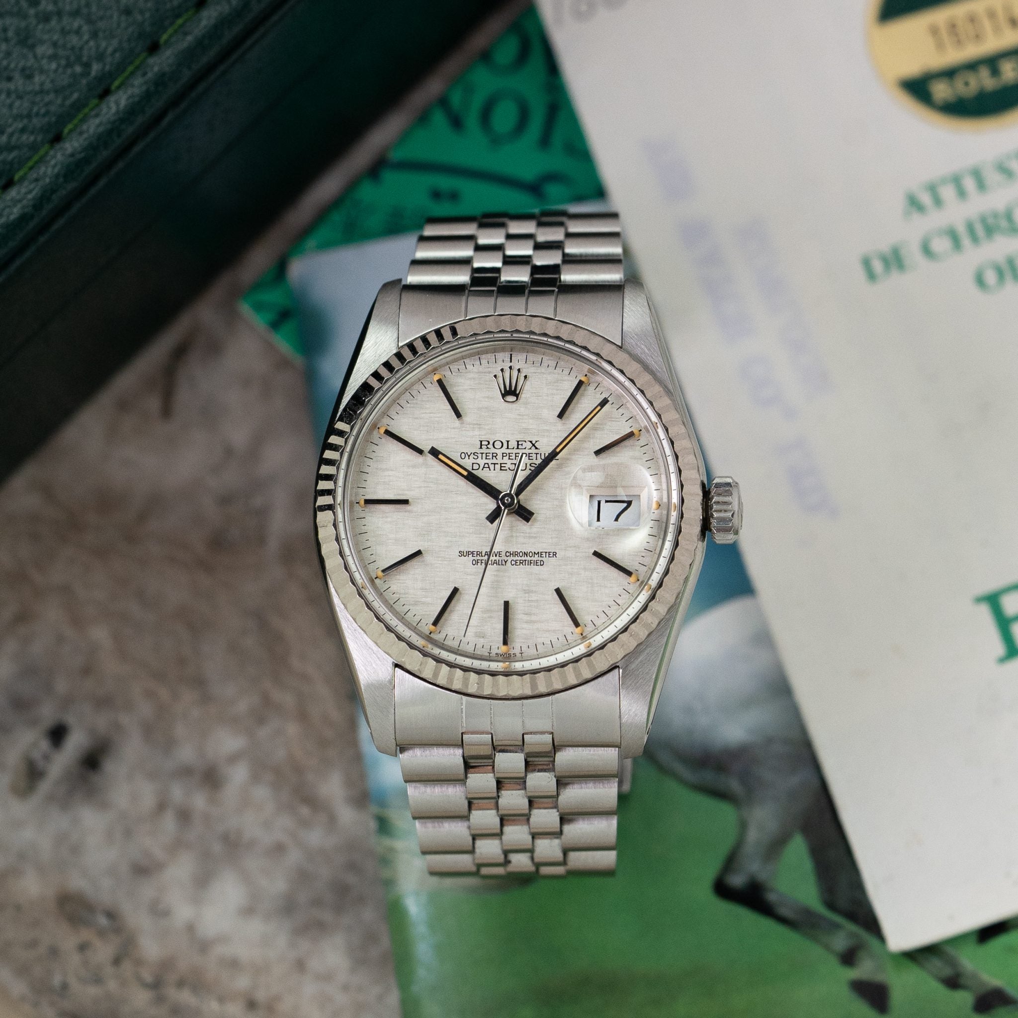 Rolex Datejust 16014 'Linen'
