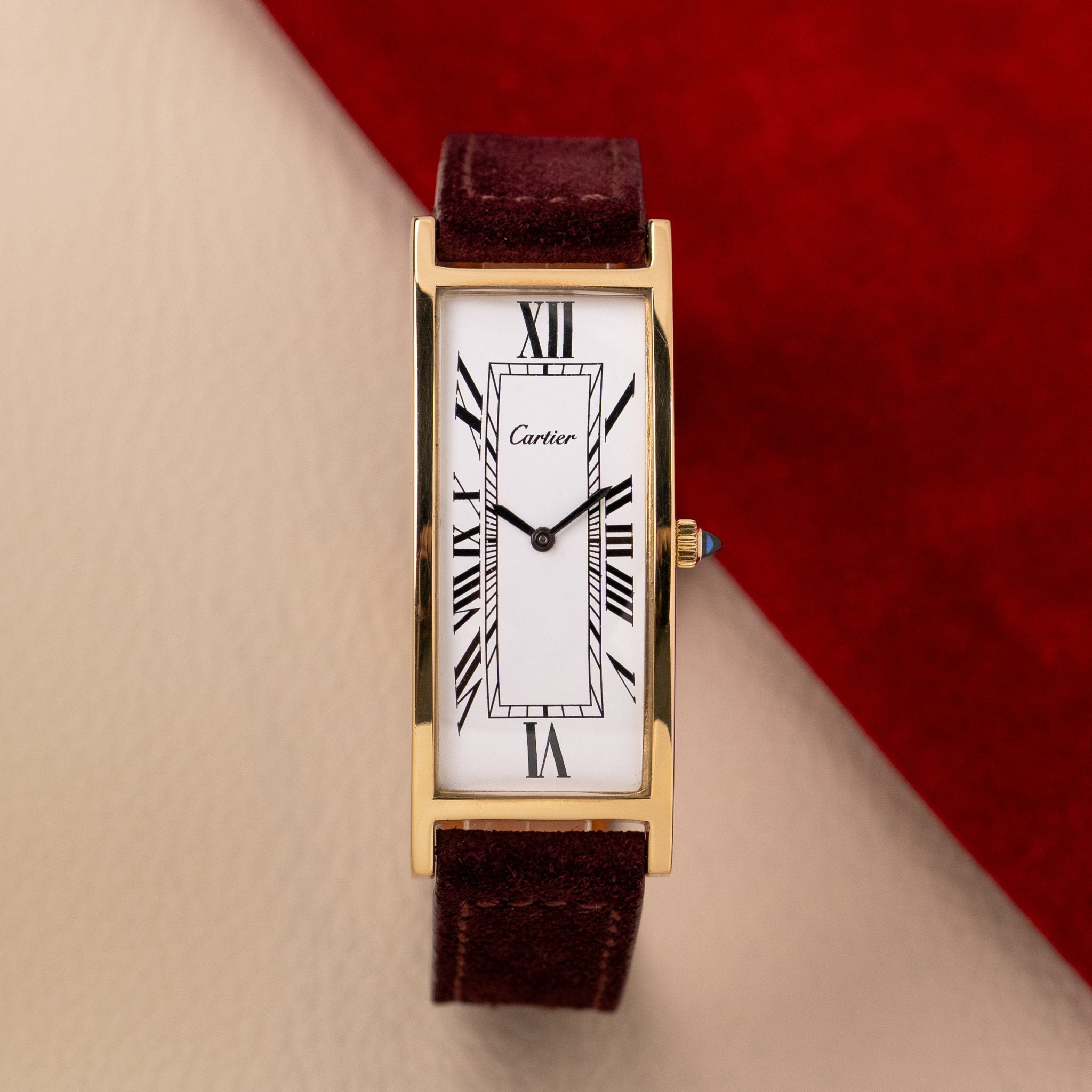 Cartier Rectangulaire Cintrée 'Steve McQueen'