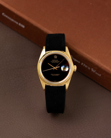 Rolex Datejust Ref. 16018 Onyx Dial