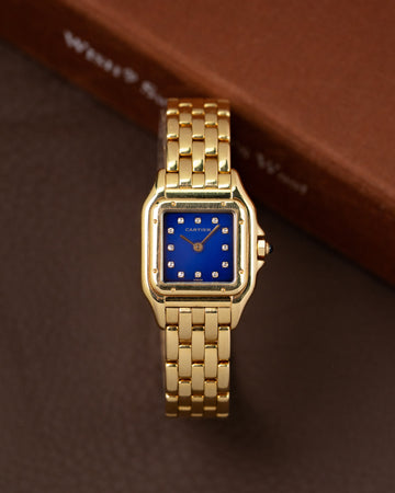 Cartier Panthère Small Ref. 8057917 Blue Diamond Dial