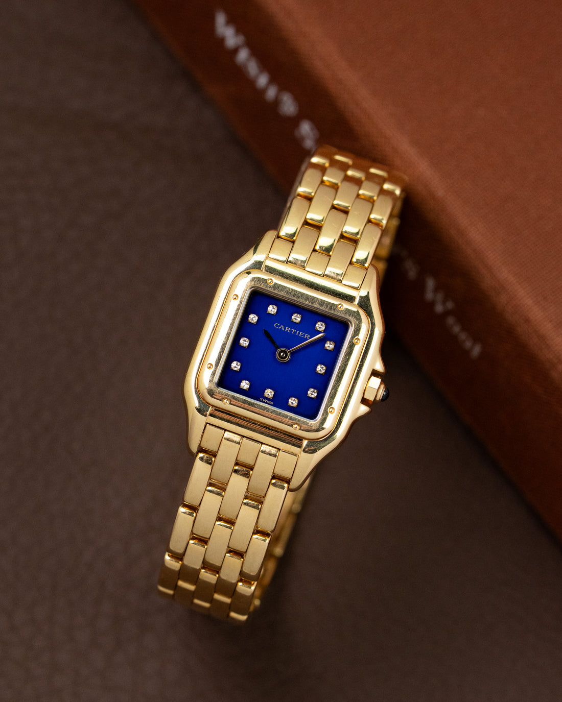 Cartier Panthère Small Ref. 8057917 Blue Diamond Dial