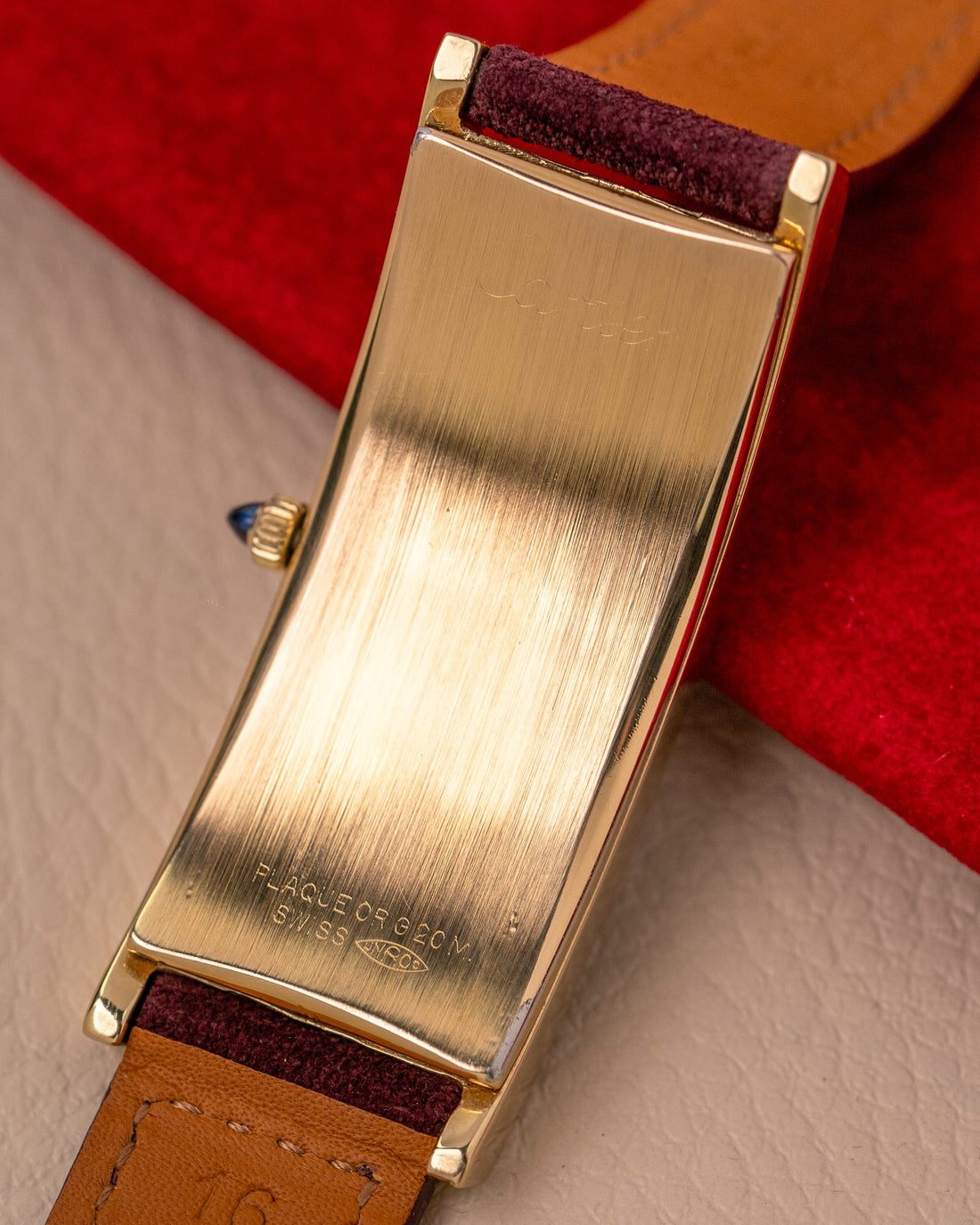 Cartier Rectangulaire Cintrée 'Steve McQueen'