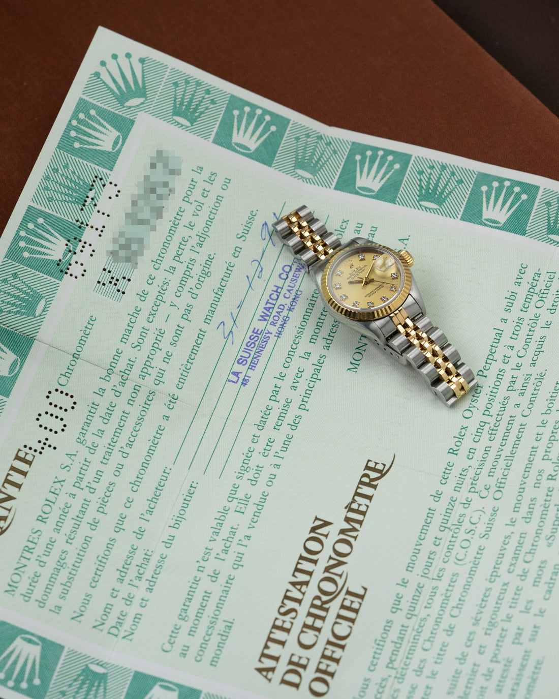 Rolex Lady-Datejust 69173 Diamond