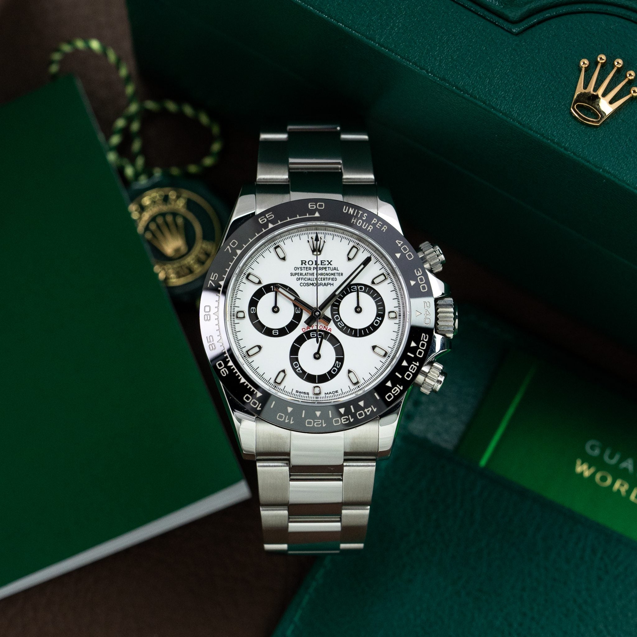 Rolex Daytona 116500LN White Dial