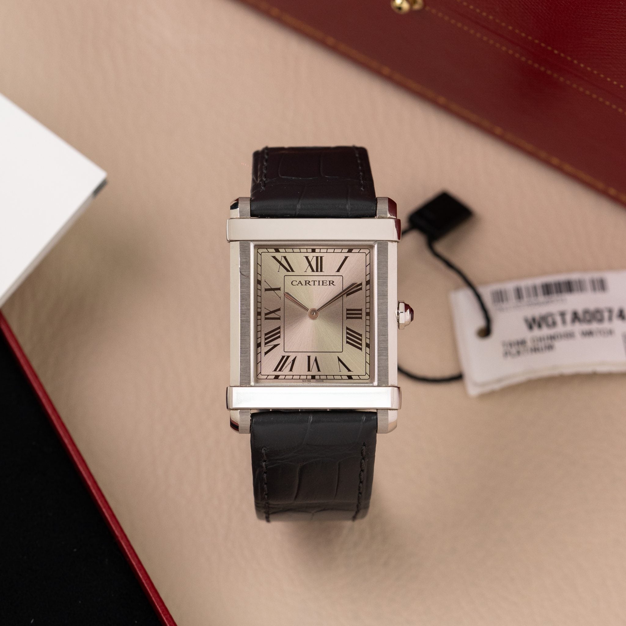 Cartier Tank Chinoise Platinum